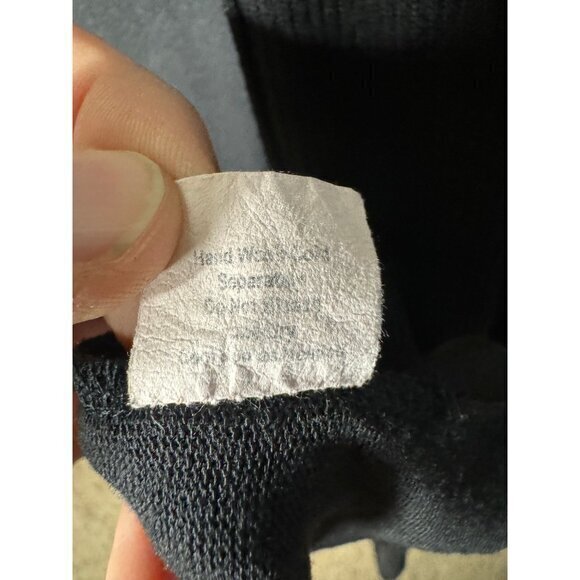 JKLA Women's Black Cardigan size 1‎ X long sleeve sweater polyester - Picture 6 of 7